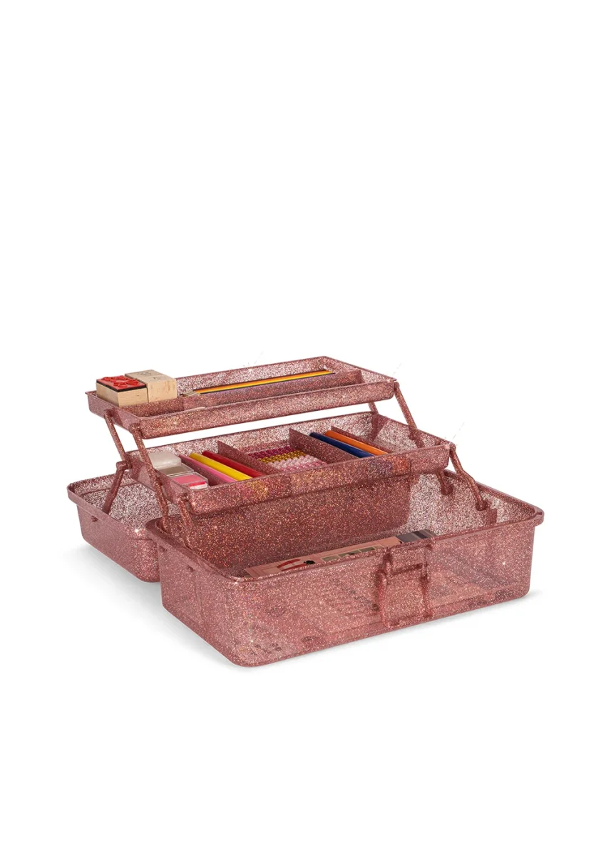 Caja de arte con purpurina-KONGES SLØJD - Imagen 3