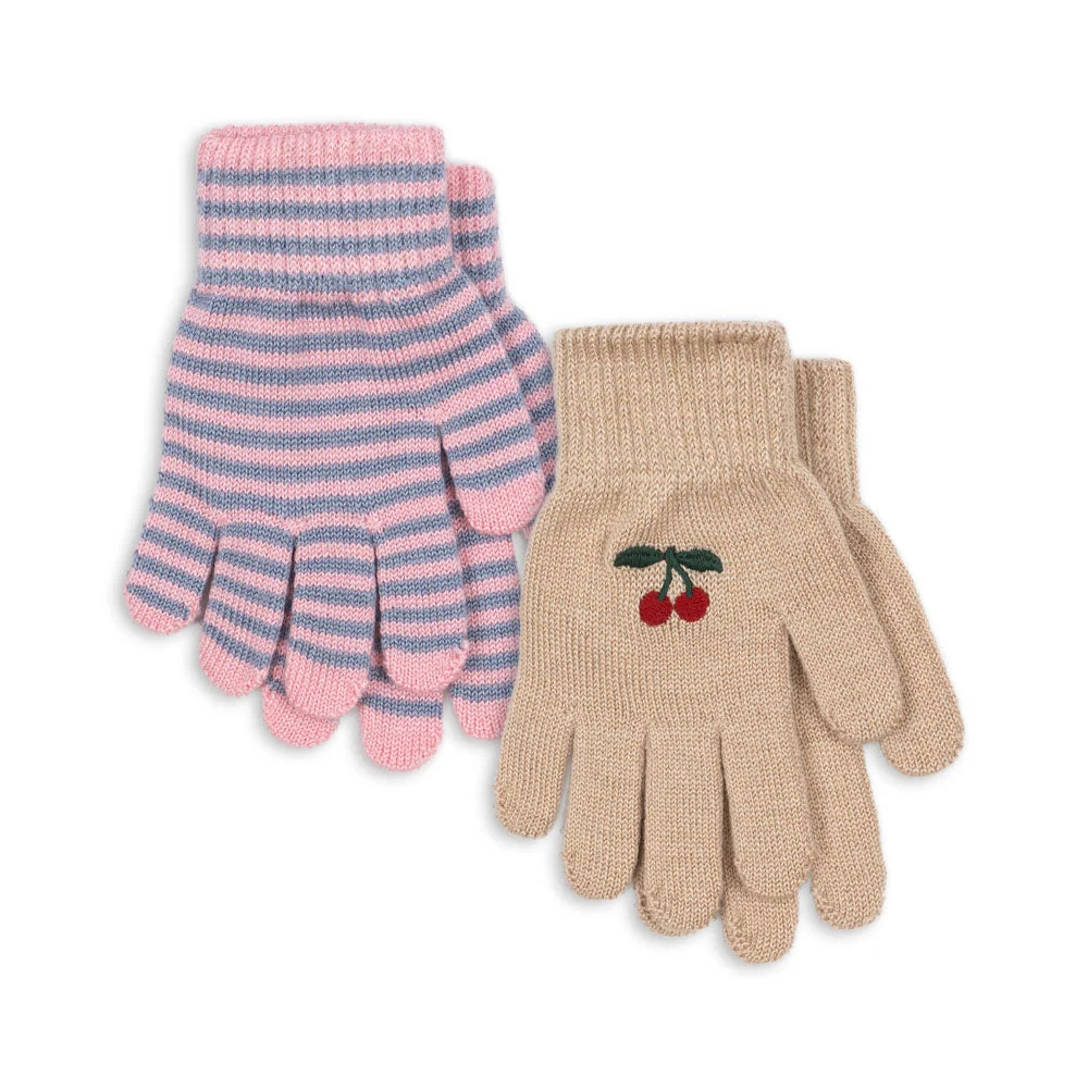 Guantes CEREZAS -RAYA-KONGES SLØJD - Imagen 2