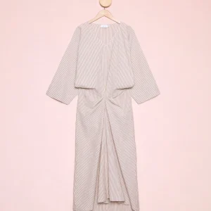 Vestido Carmel Beige Stripes
