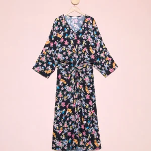 Vestido Carmel Dark Flowers