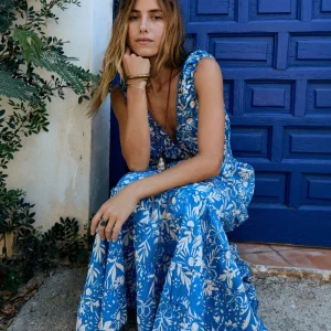 Vestido Celeste Boho Breeze