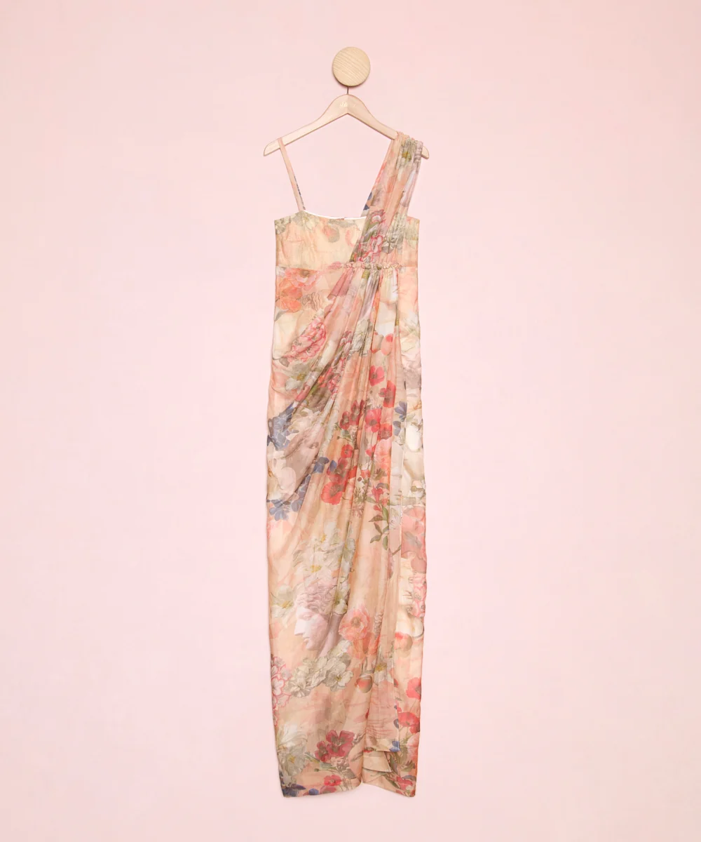 Vestido Drapeado Mosaicos - Imagen 3