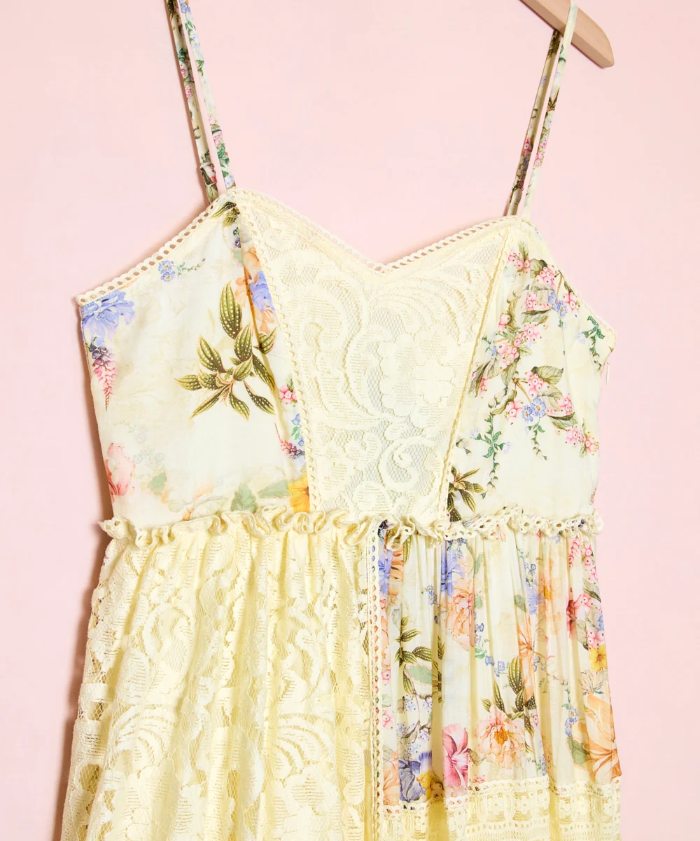 Vestido Encaje Flores - Imagen 3