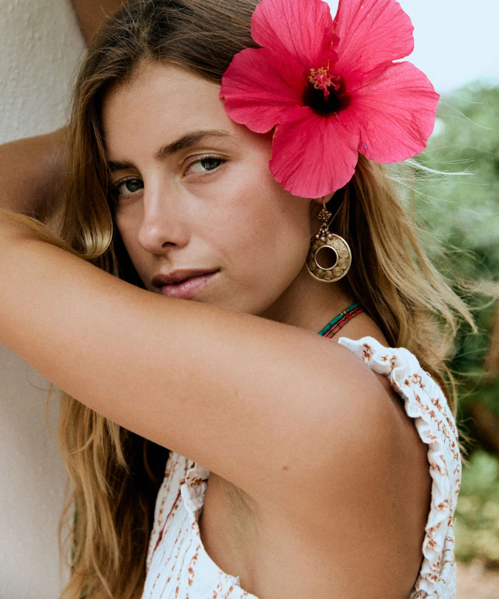 Vestido Isla Sand Flower - Imagen 9