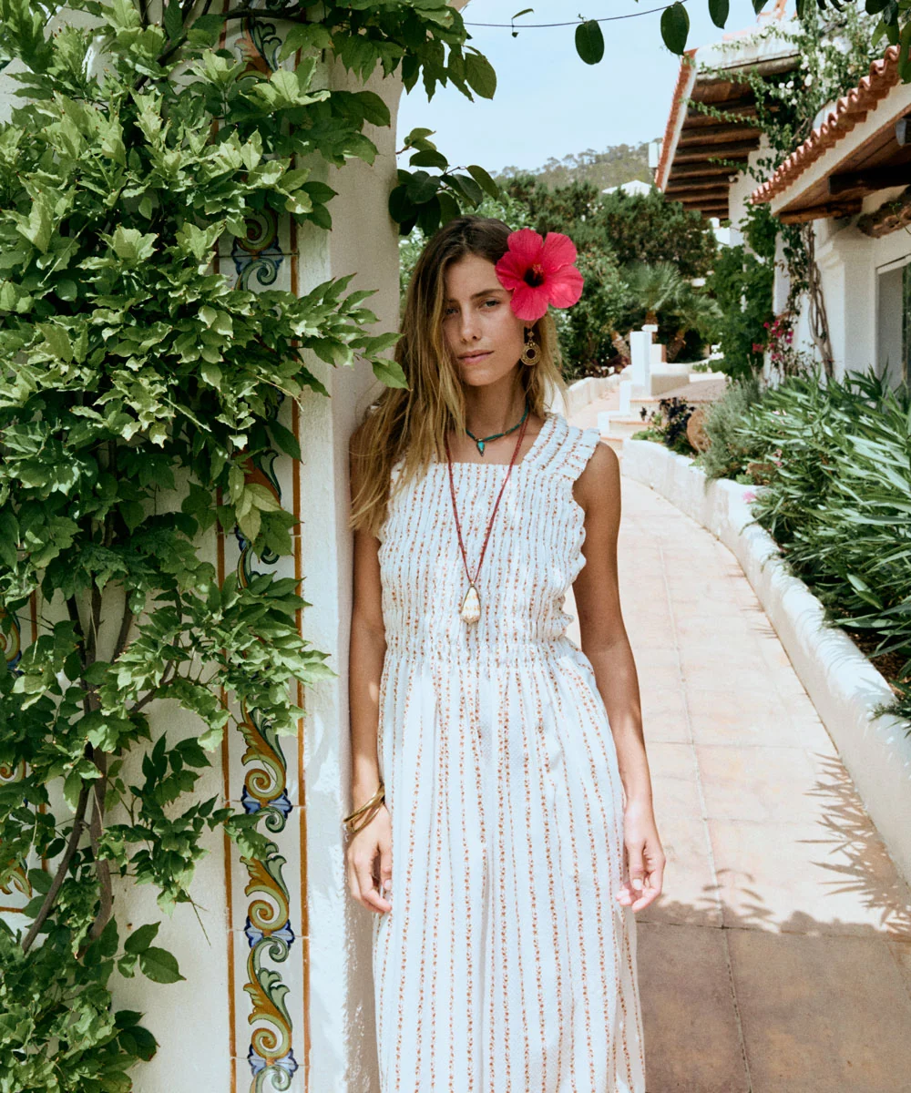 Vestido Isla Sand Flower - Imagen 3