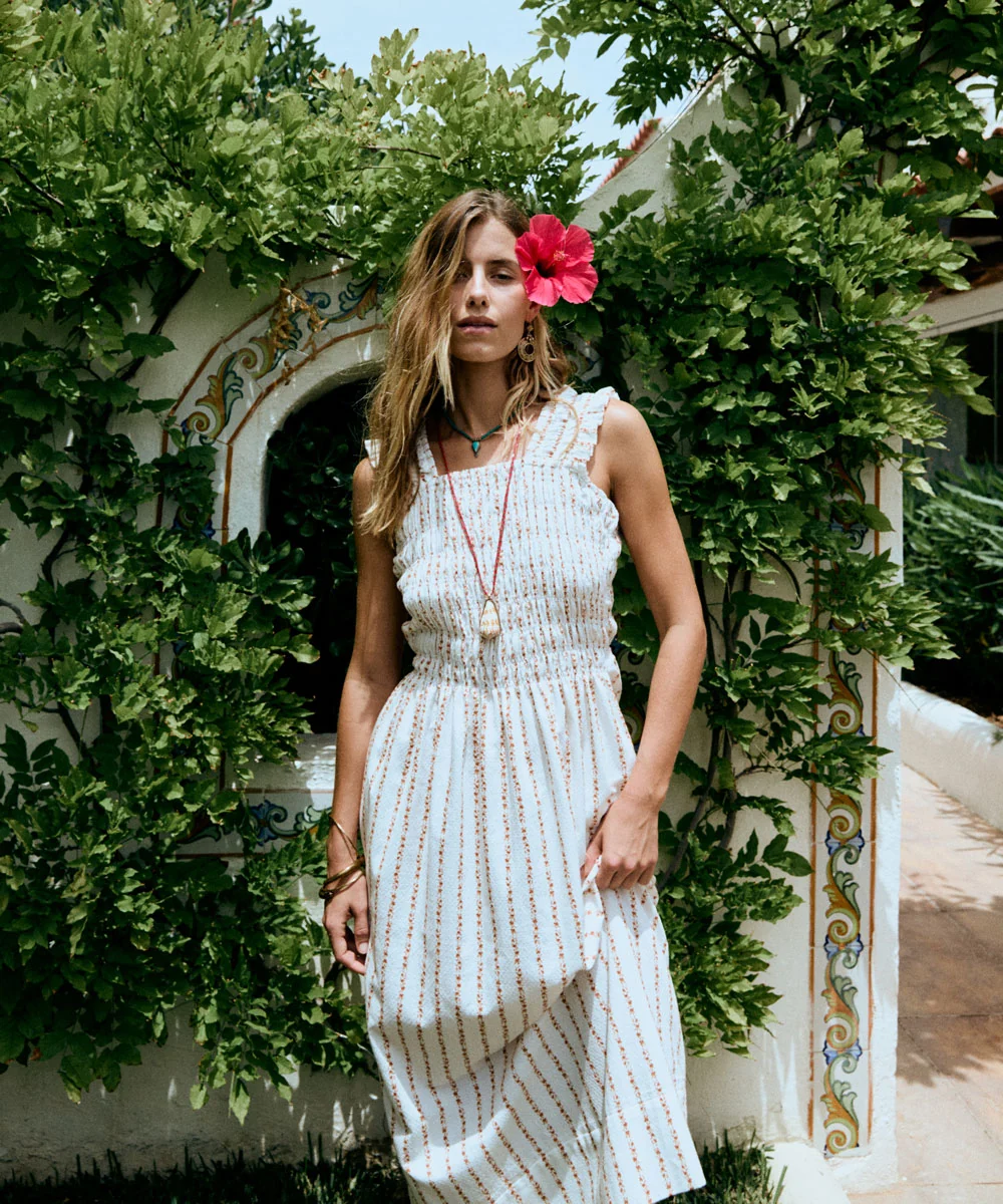 Vestido Isla Sand Flower - Imagen 8