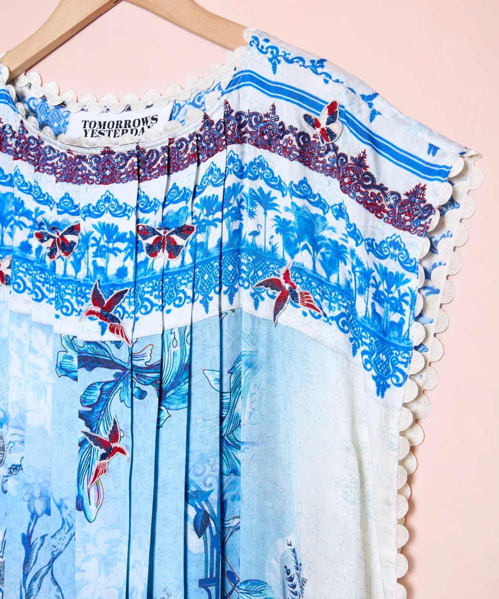 Vestido Kaftan Flores - Imagen 3
