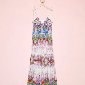 Vestido Plisado Estampado