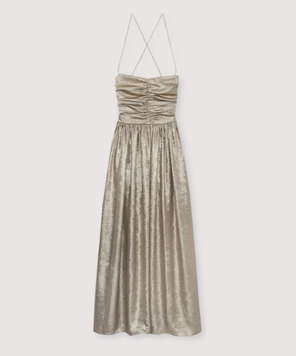 Vestido Dorado Gold