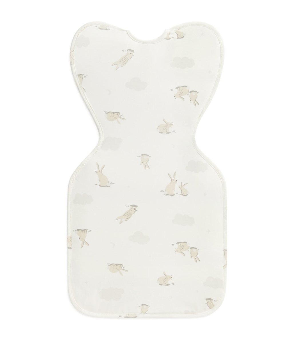 Swaddle Up™ Pucksack 1.0 TOG Baumwolle Weiß Wolken Häschen - Imagen 4