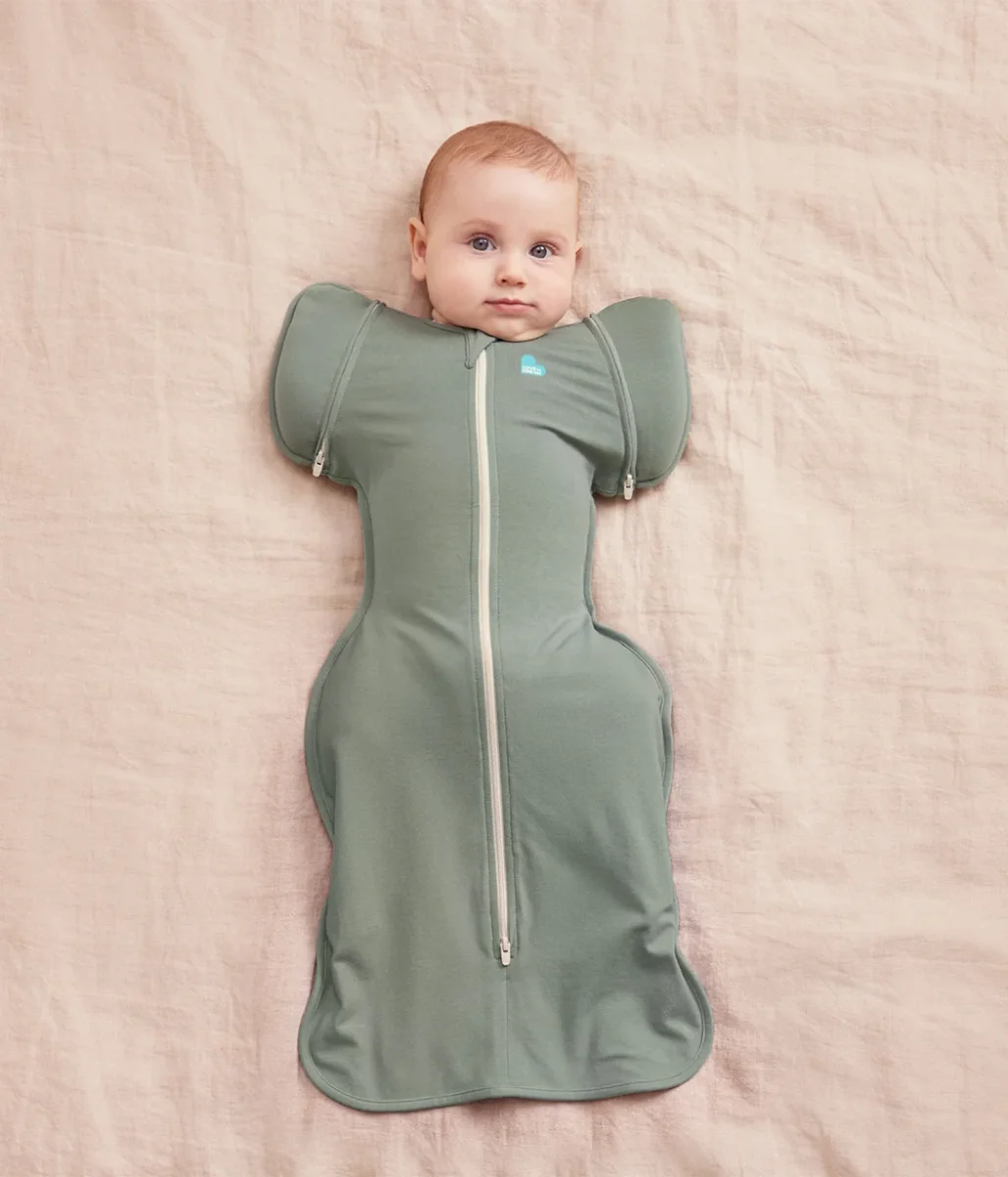 Swaddle Up™ Saco de Transición 1.0 TOG Algodón Verde Oliva Intenso