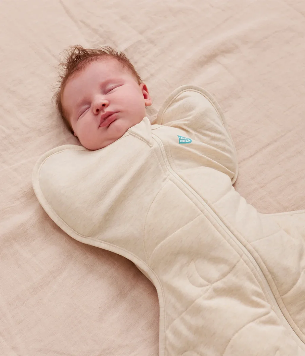 Swaddle Up™ 3.5 TOG Algodón Avena Moon Acolchado - Imagen 6