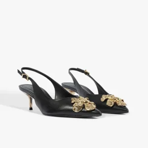 Zapato Flora Pico Tacón Bajo